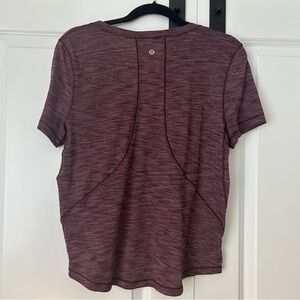 Lululemon Long Distance Short Sleeve Rare Size 8